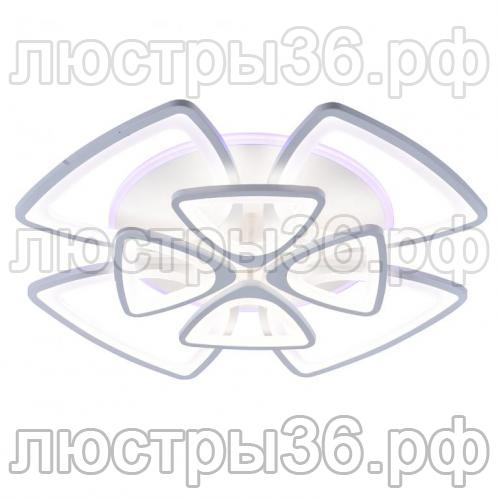 Светодиодная люстра 10006/4+4 WHT (BL+YL)