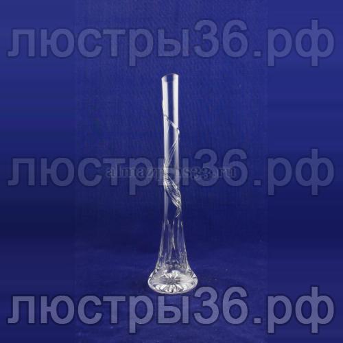 Ваза д.цв.,в.300,3 вел.,900/63-зиг.гр+листок арт.7575
